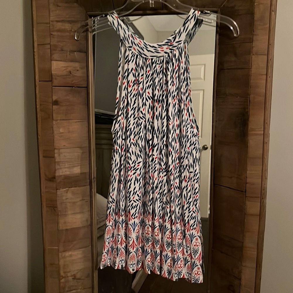 NWT LP Loveapella halter top in blue and red